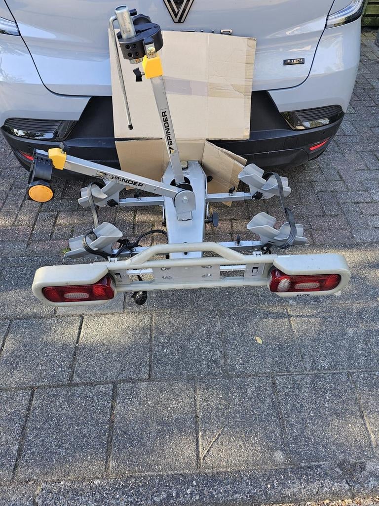 Spinder Falcon Fietsendrager Elite, Ophalen, Gebruikt, Elektrische fiets, 2 fietsen