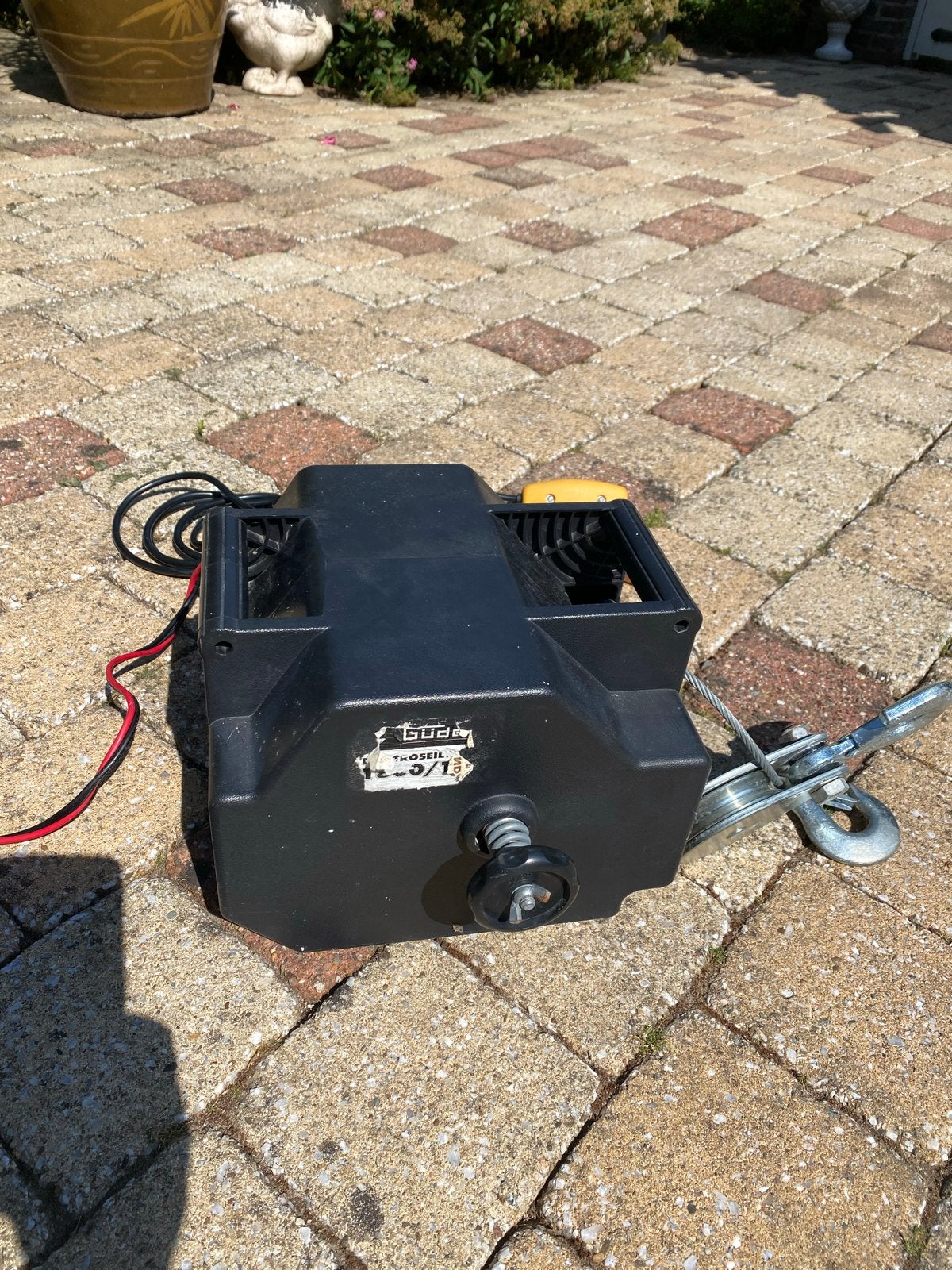 Te koop: Güde 1200 / 12 Volt elektrische treklier., Ophalen of Verzenden, Gebruikt, Elektrisch