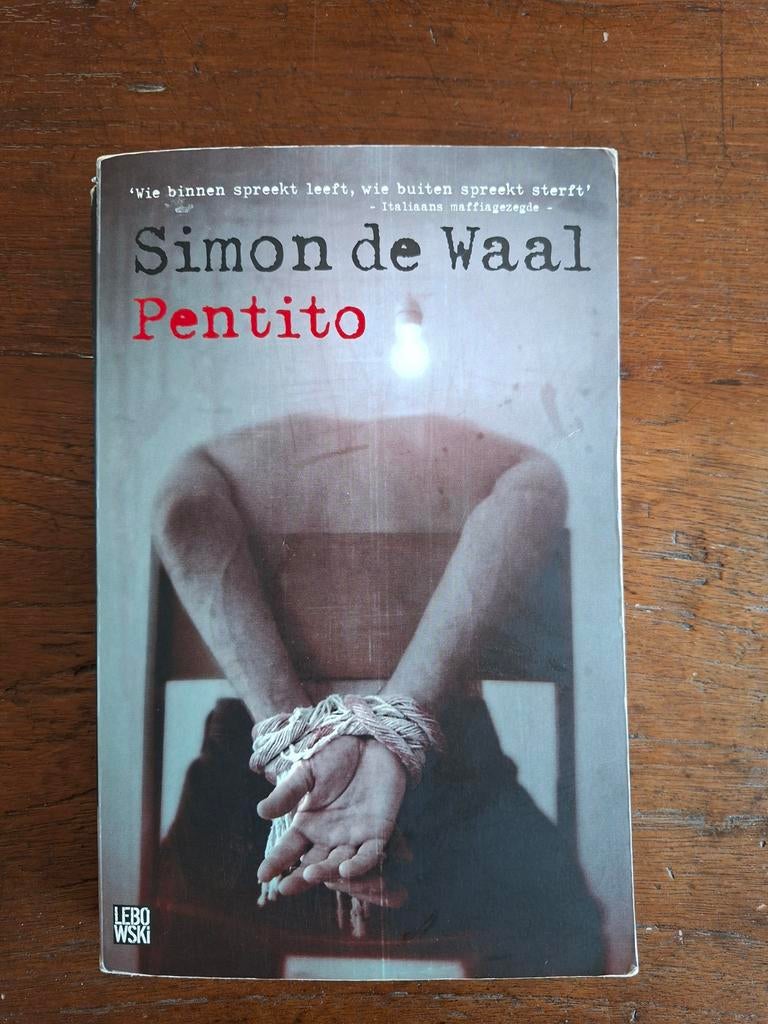 Pentito - Simon de Waal (Thriller), Boeken, Detectives, Gelezen, Ophalen of Verzenden