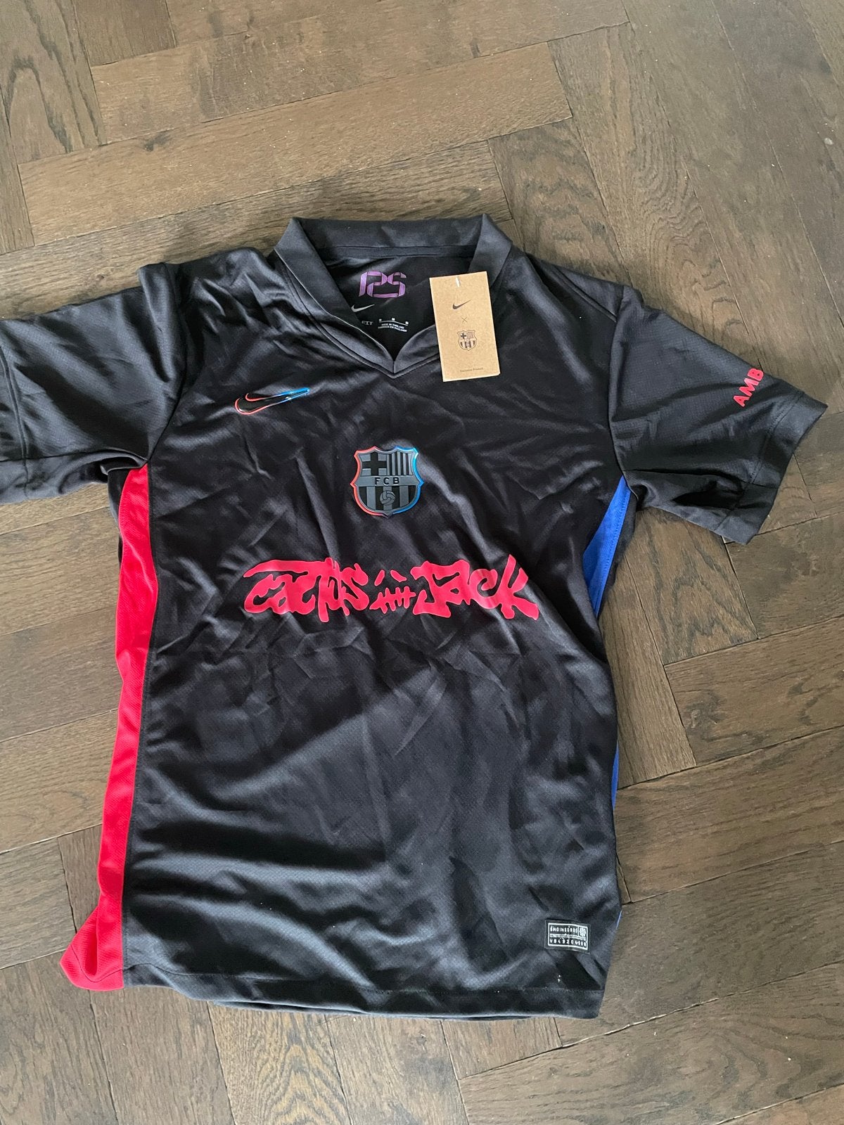 Barca X Cactus Jack Maat M, Ophalen of Verzenden, Nieuw, Blauw, Voetbal