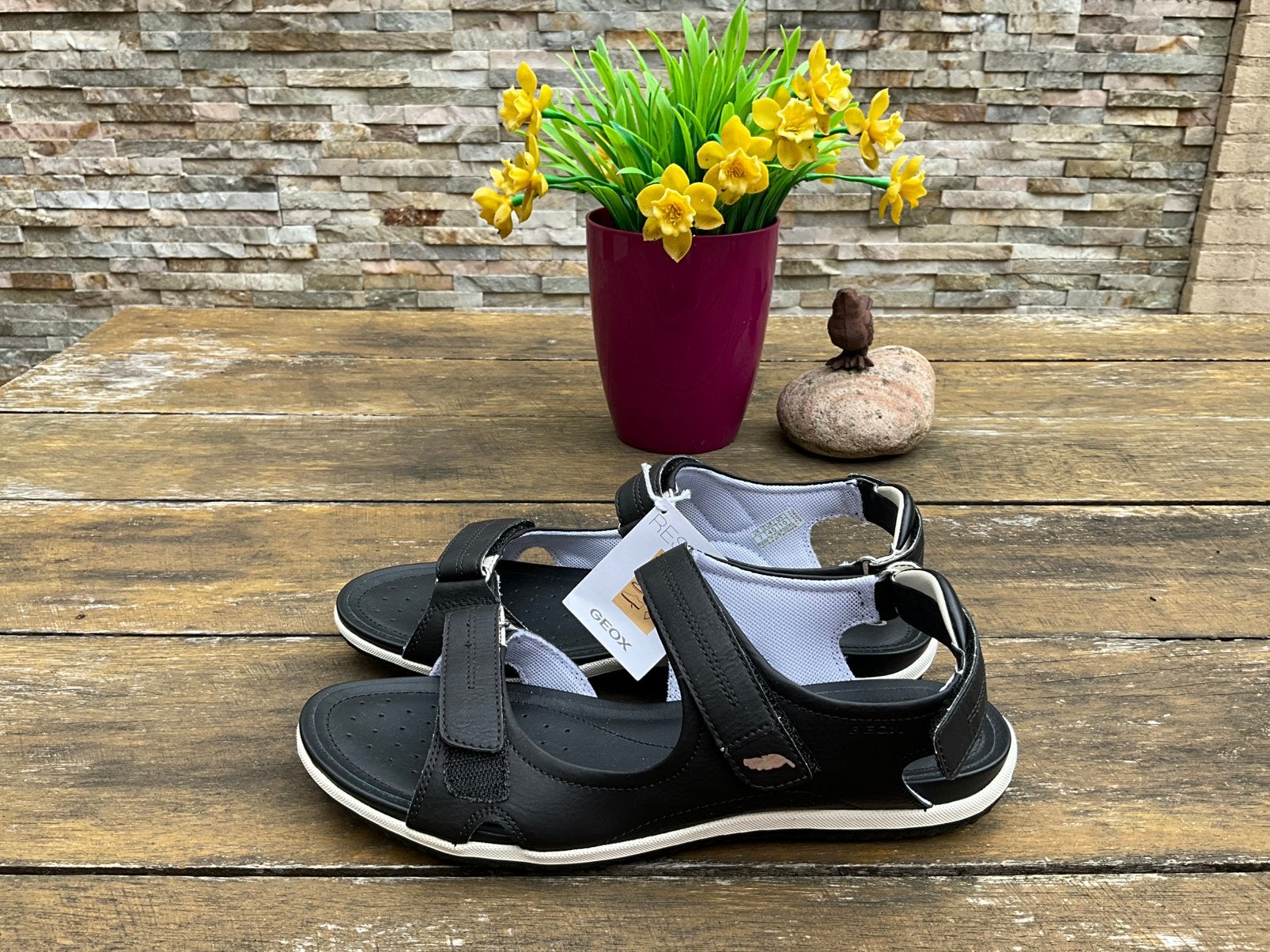 Geox sandaal maat 40 nieuw, Ophalen of Verzenden, Nieuw, Zwart, Sandalen of Muiltjes