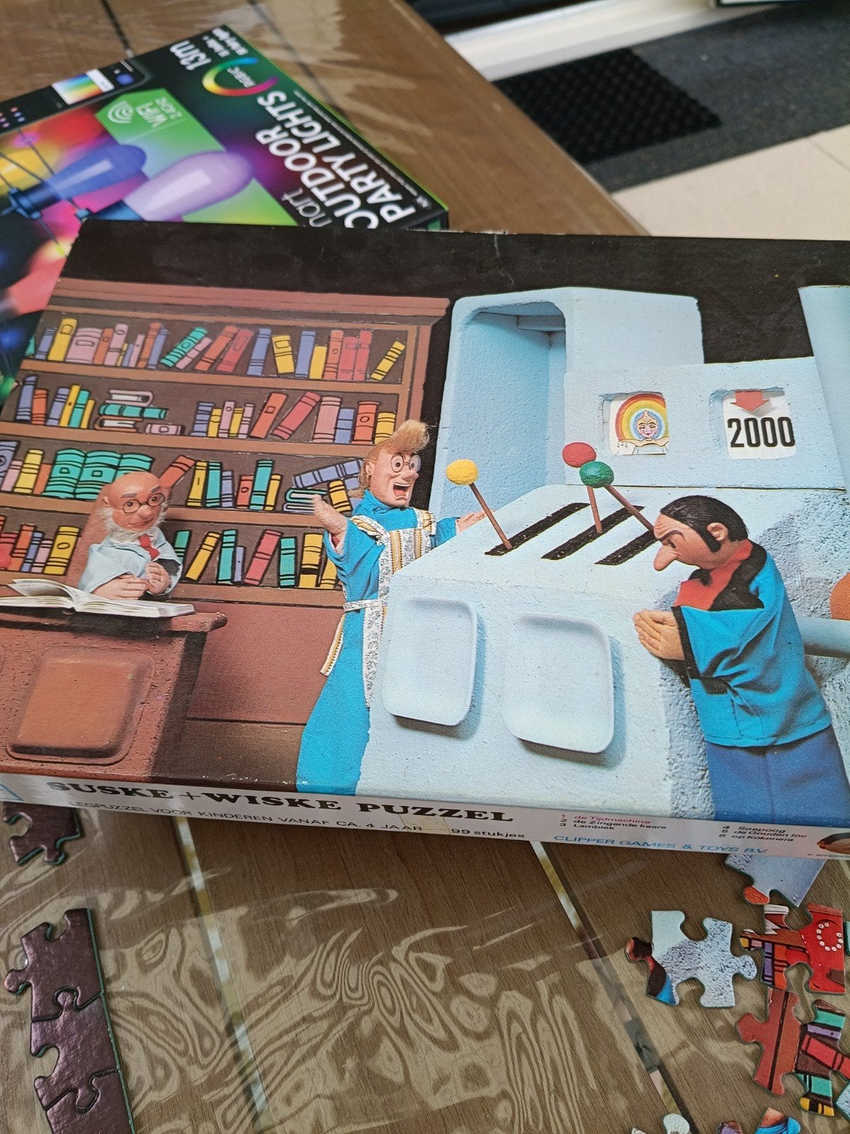 Suske en Wiske Puzzel - 99 stukjes, Hobby en Vrije tijd, Denksport en Puzzels, Ophalen of Verzenden, Minder dan 500 stukjes, Gebruikt