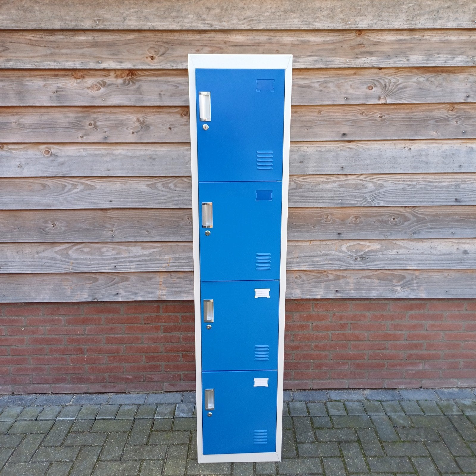 1 x lockerkast locker kast werkplaats ijzeren kast, Ophalen
