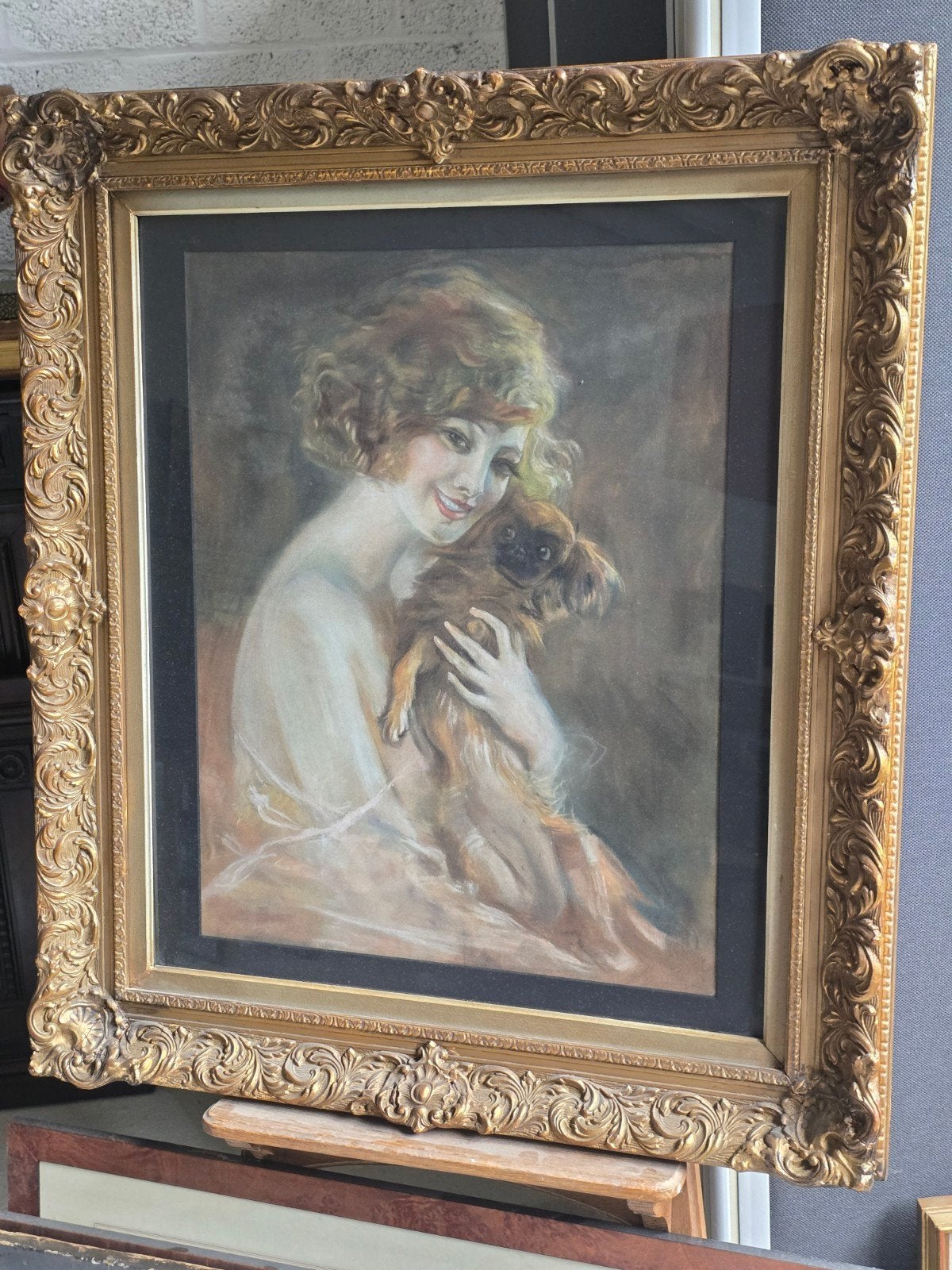 Antiek schilderij (pastel), Antiek en Kunst, Ophalen
