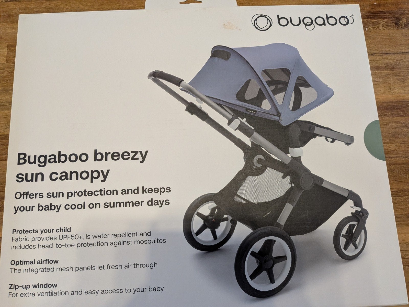 Bugaboo Breezy Zonnekap Fox 3, 2, Chameleon 3, Lynx - Nieuw, Ophalen of Verzenden
