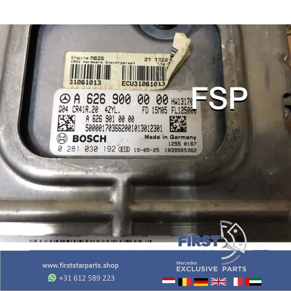 A6269000000 MOTOR ECU W205 W253 Mercedes C Klasse / GLC 2014, Auto-onderdelen, Gebruikt, -, Ophalen of Verzenden, -