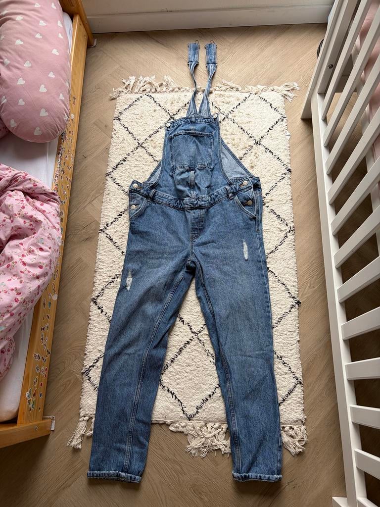 Primark Parenthood Zwangerschaps tuinbroek spijkerbroek, Ophalen of Verzenden, Zo goed als nieuw, Maat 34 (XS) of kleiner, Blauw