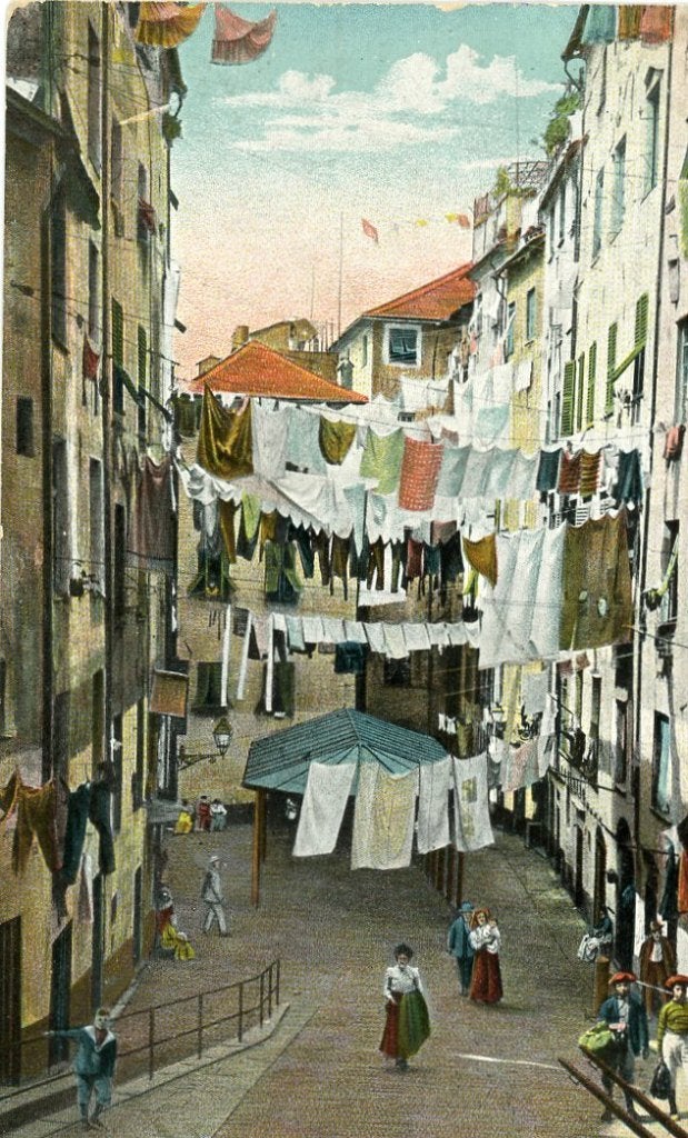 Ansichtkaart Genua, Verzenden, 1940 tot 1960
