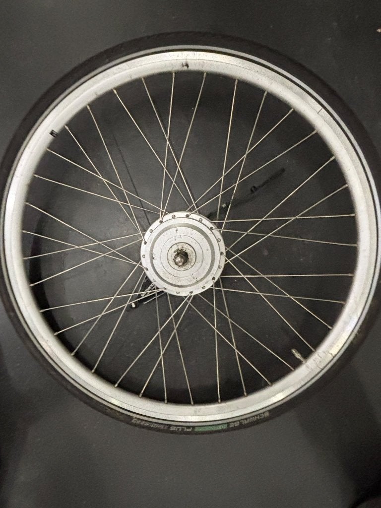 Losse fietswielen met motoren van diverse merken, Fietsen en Brommers, Overige merken, Gebruikt, Overige materialen, Ophalen of Verzenden