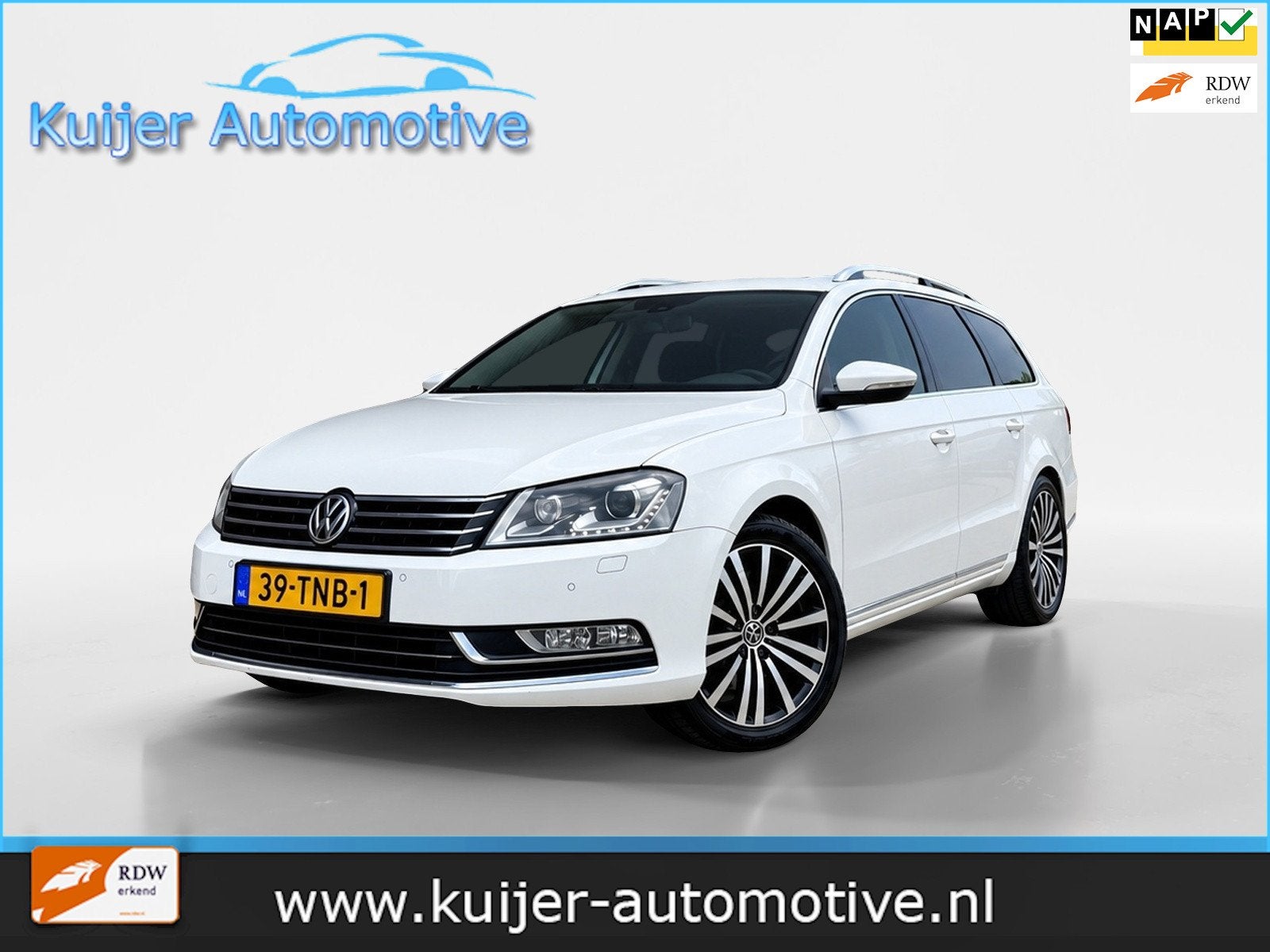Volkswagen Passat Variant 1.4 TSI Highline BlueMotion Automa, Euro 5, Gebruikt, Zwart, Onderhoudsboekje
