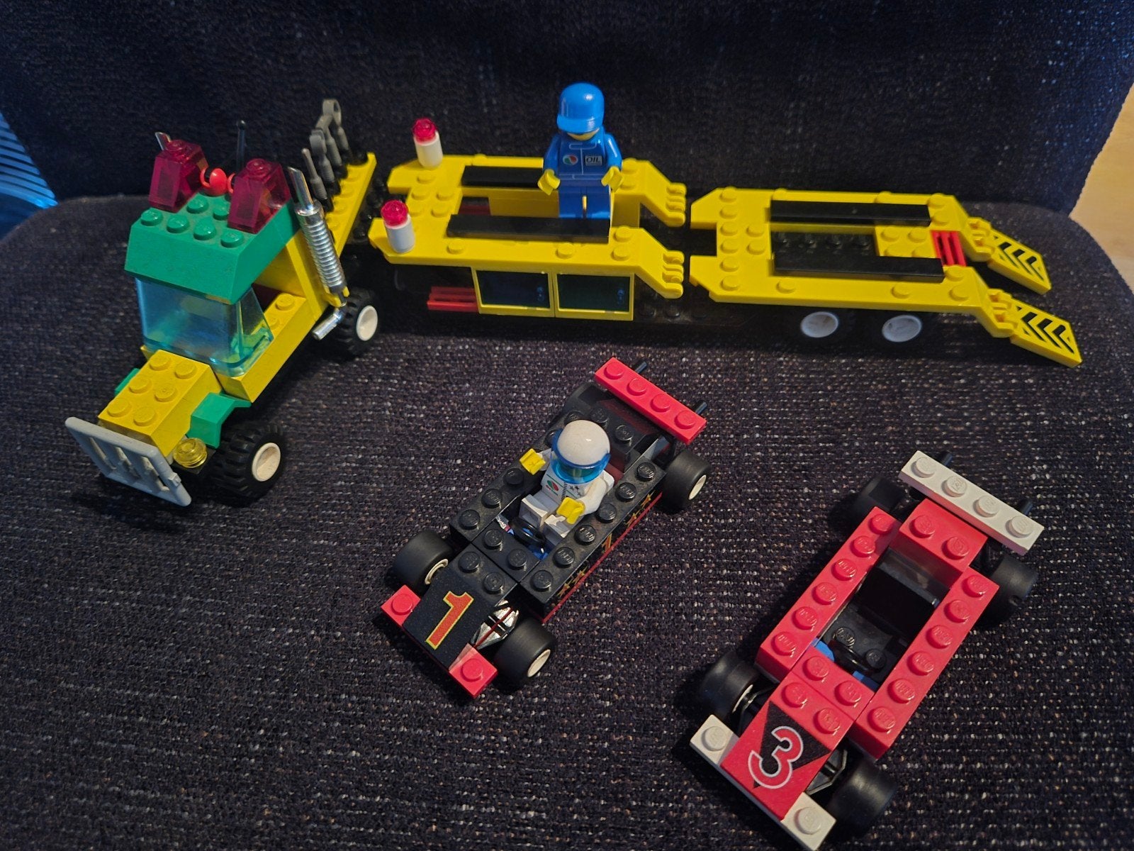 LEGO 6432 Speedway Transport Compleet + Instructies (1999), Gebruikt, Overige thema's, Lego, Compleet
