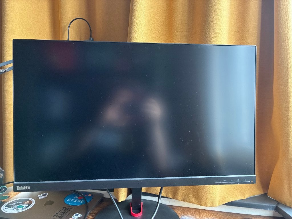 Lenovo ThinkVision P27h-10 27" QHD IPS USB-C Monitor, Ophalen, Gebruikt, Quad HD (2K), In hoogte verstelbaar
