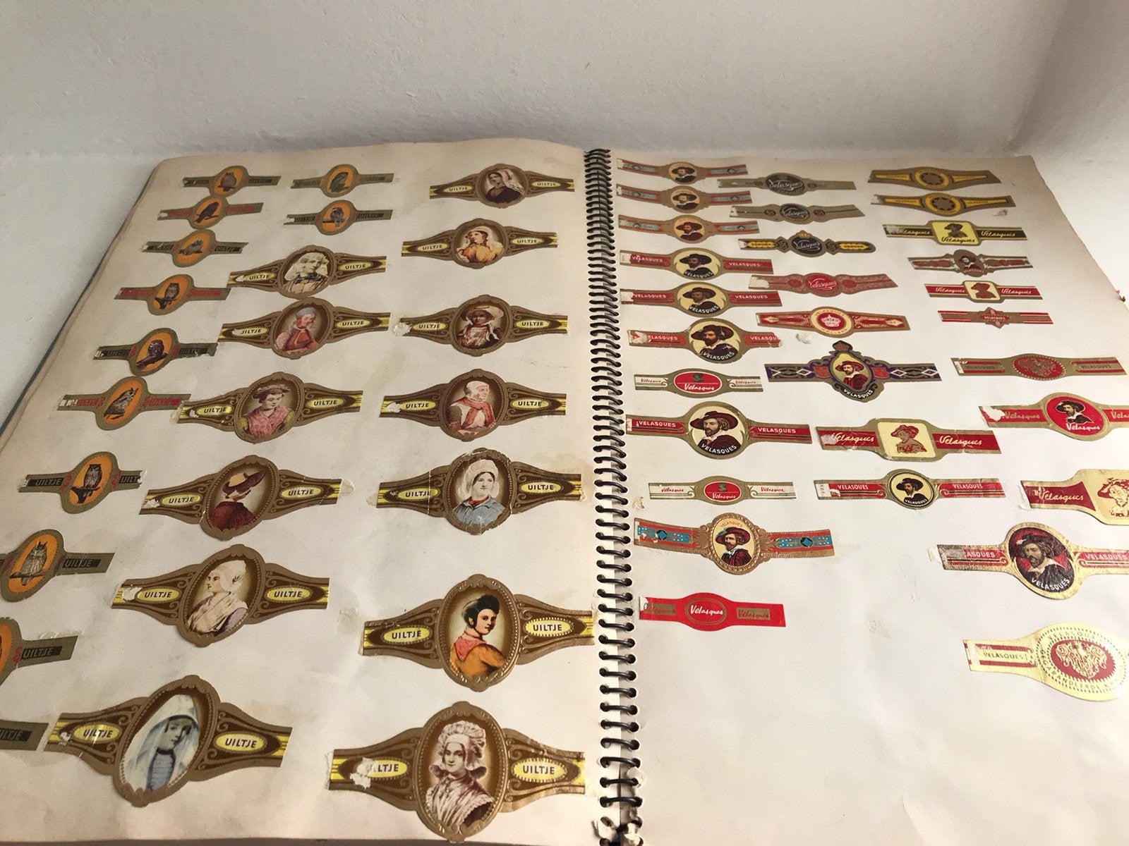 Album sigarenbandjes, Verzamelen, Ophalen of Verzenden, Gebruikt, Sigarenbandjes
