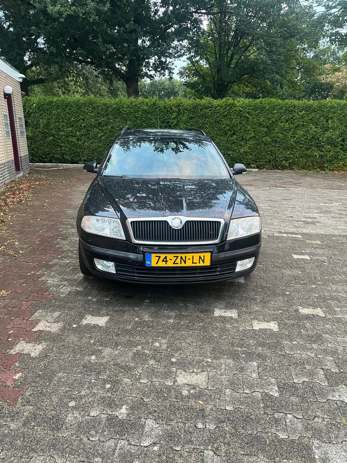 Skoda Octavia 1.8 TSI 118KW Combi 2008 Zwart, Auto's, Voorwielaandrijving, 4 cilinders, 160 pk, Zwart