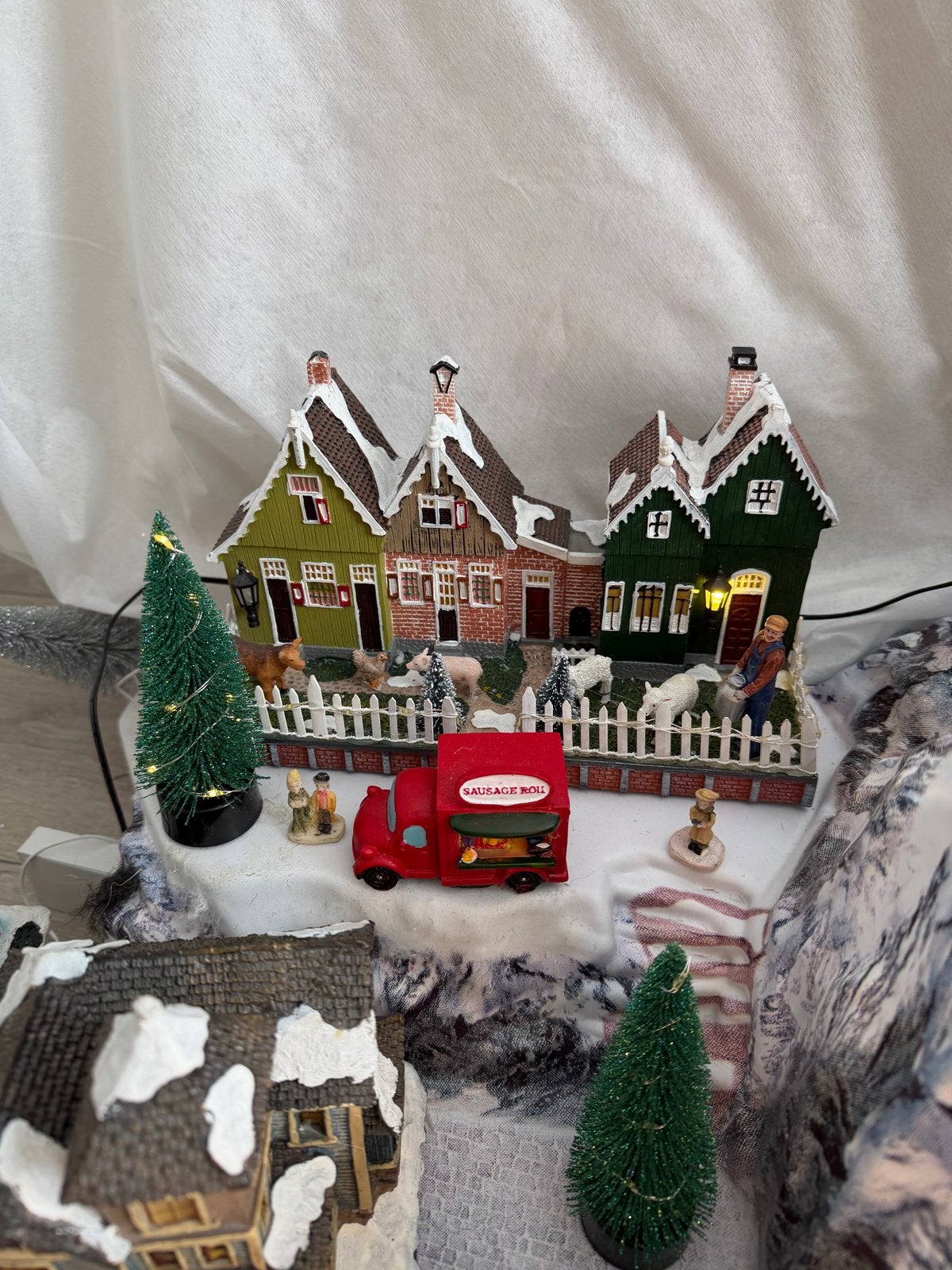 Kerstdorpje compleet, Diversen, Kerst, Ophalen, Gebruikt