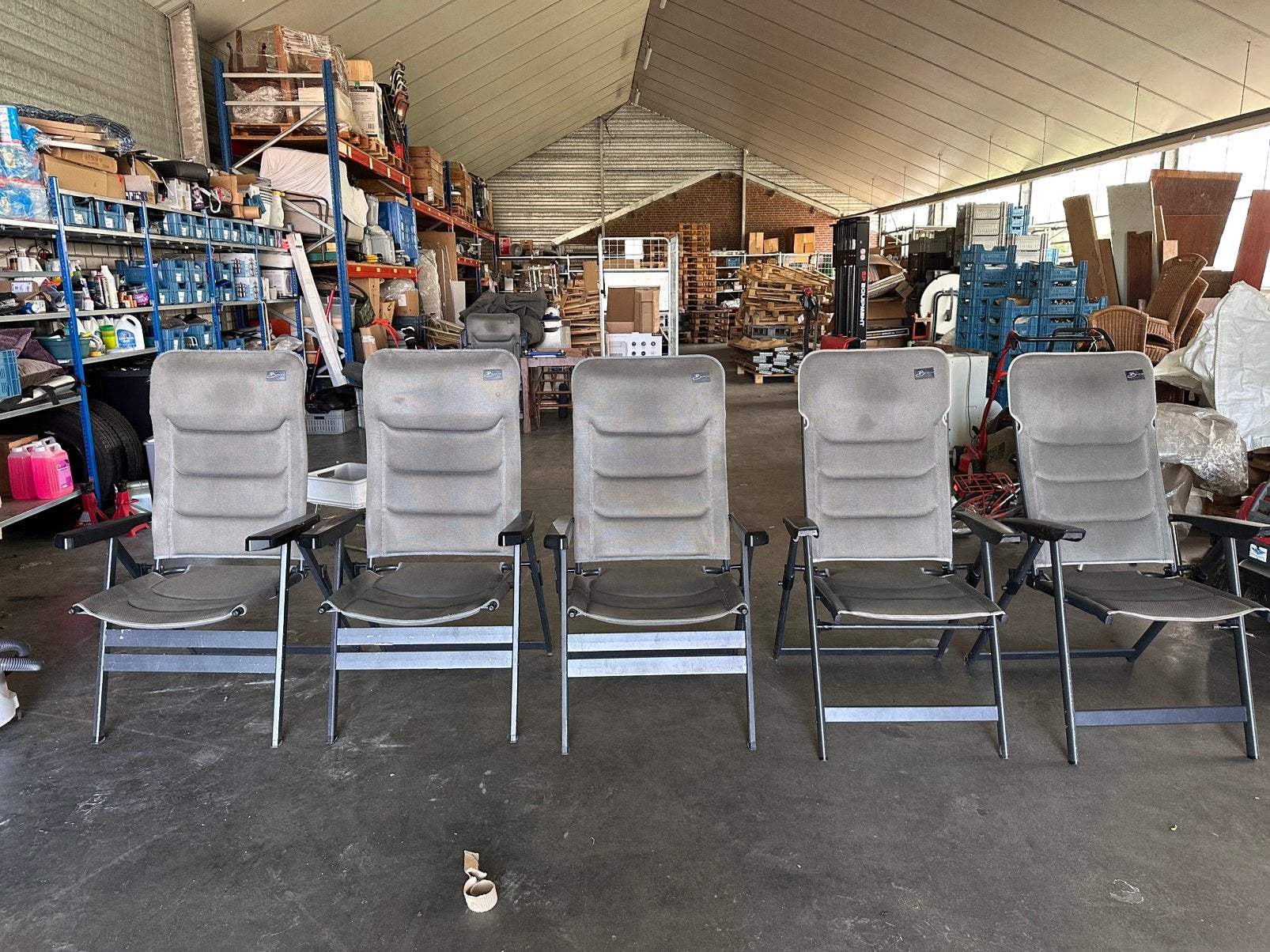 5x Bardani campingstoel, Caravans en Kamperen, Ophalen, Gebruikt, Campingstoel