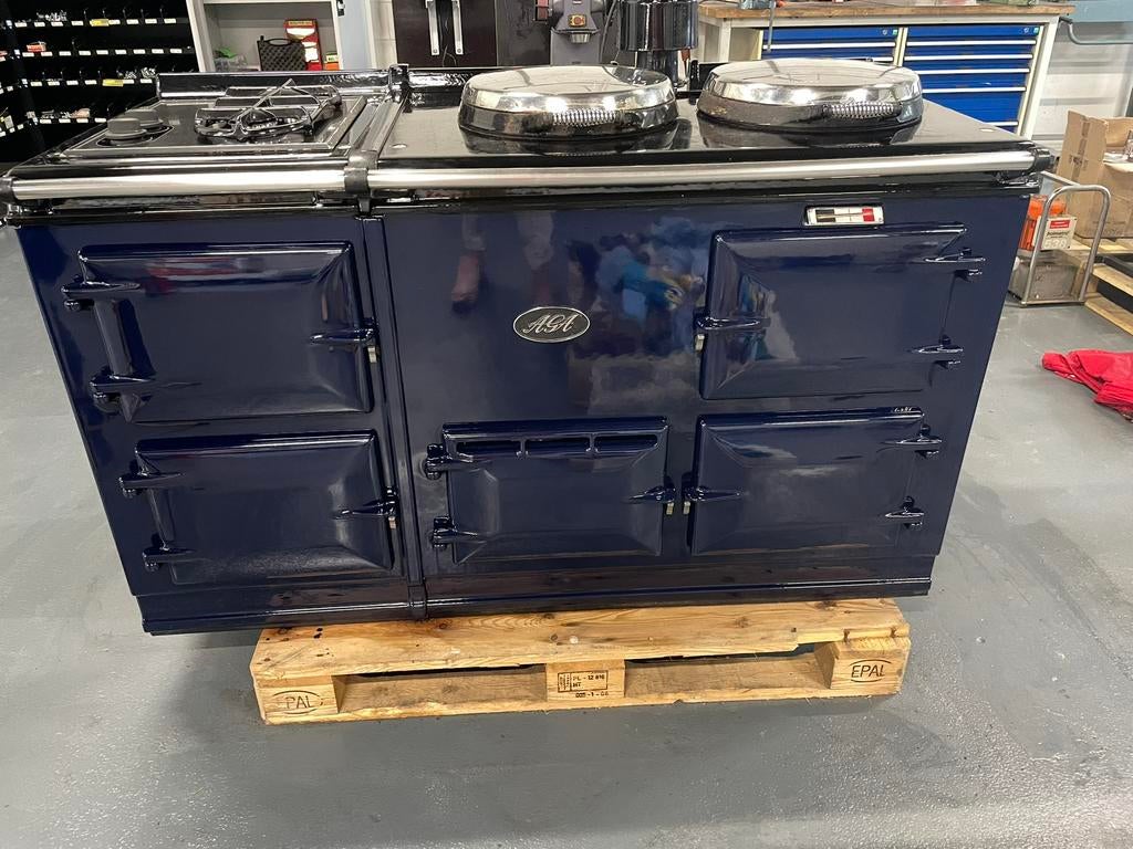 AGA fornuis 4-oven met extra gaspitten, Gebruikt, 60 cm of meer, Ophalen of Verzenden, Gas