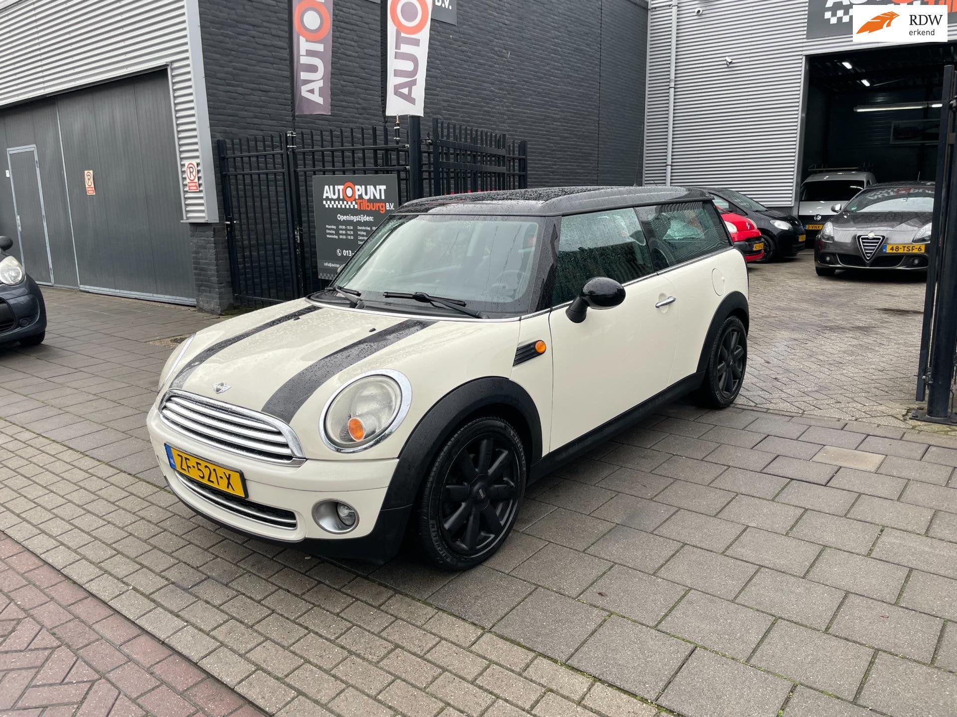 Mini Mini Clubman 1.6 Cooper Airco 6Bak PDC NAP APK 1 Jaar, Auto's, Voorwielaandrijving, Gebruikt, 4 cilinders, 4 stoelen