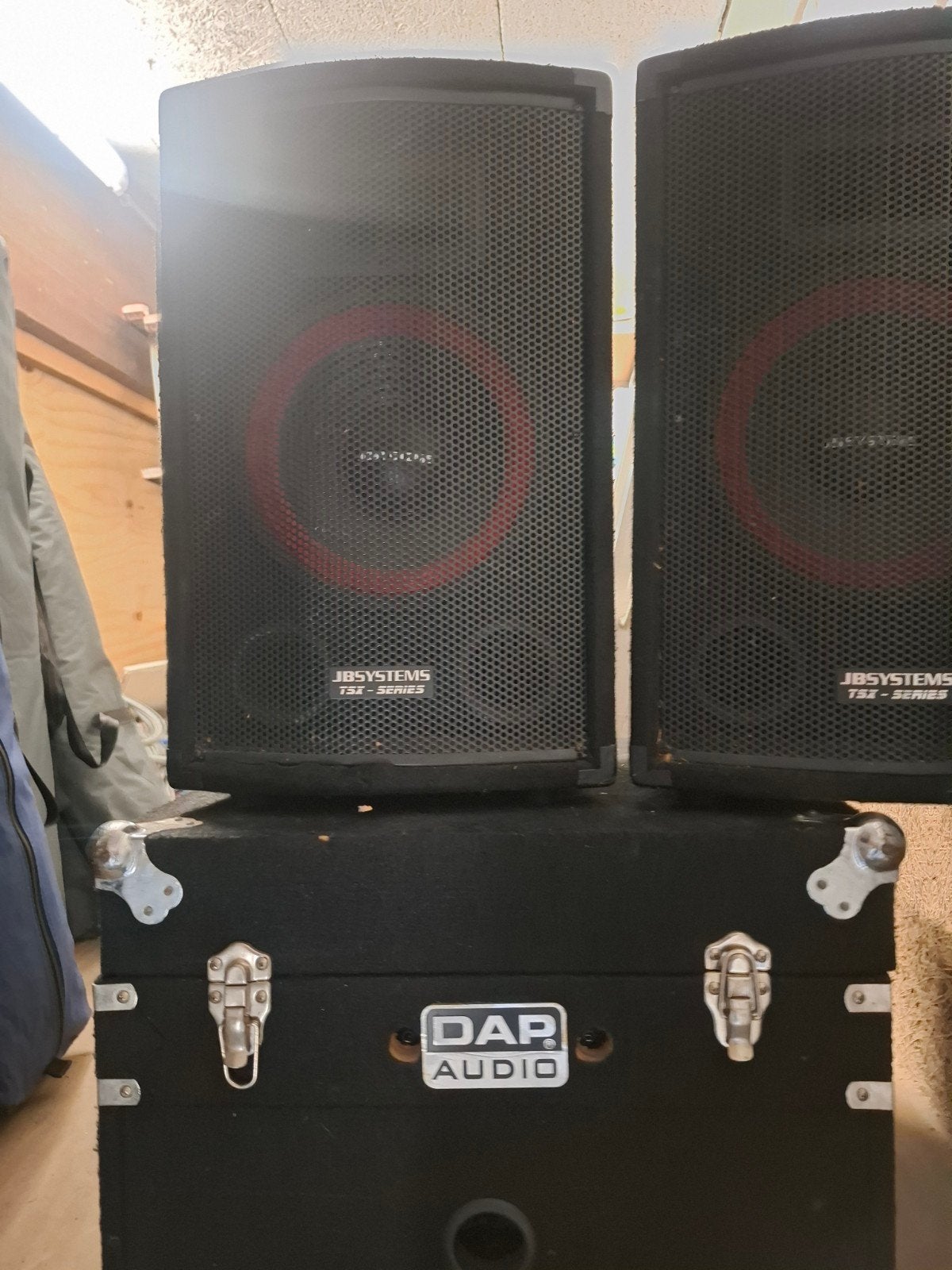 Complete DJ-set met Denon spelers, 9mixer en JB Systems sp, Ophalen, Gebruikt, Dj-set, Denon