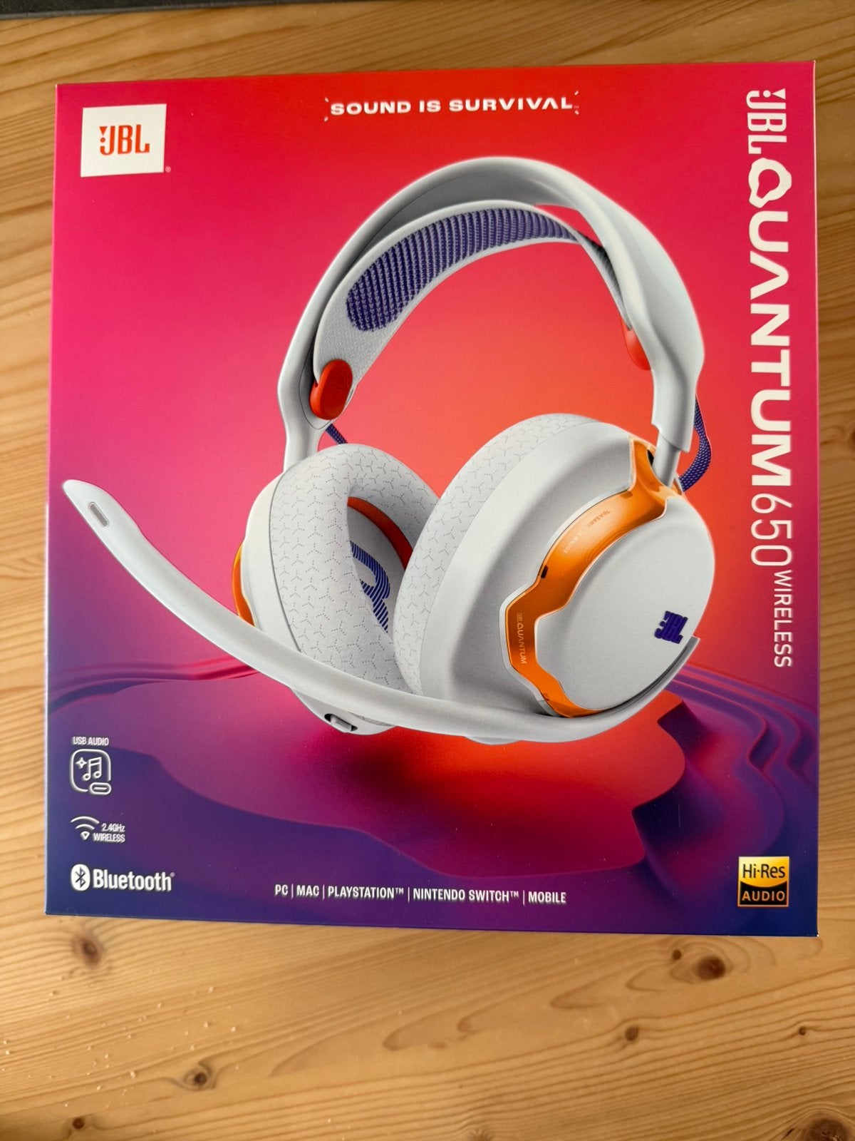 JBL 650 QUANTUM, Nieuw, Ophalen of Verzenden, Draadloos, Gaming headset