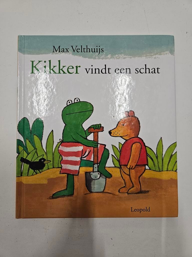 Max Velthuijs - Kikker vindt een schat, Boeken, Prentenboeken en Plaatjesalbums, Ophalen of Verzenden, Zo goed als nieuw, Max Velthuijs