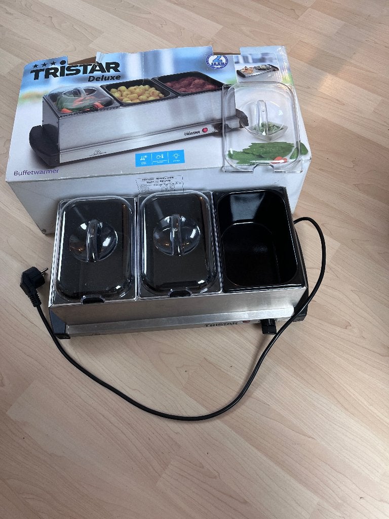 Buffetwarmer, Huis en Inrichting, Overige typen, Zilver, Ophalen of Verzenden, Zo goed als nieuw