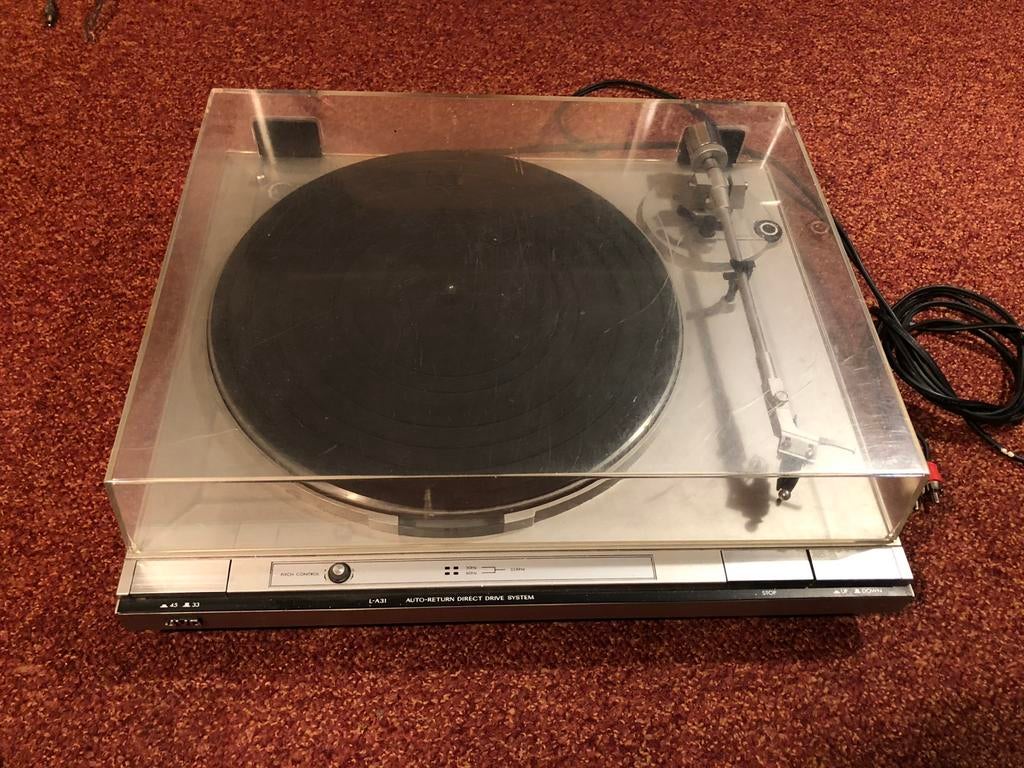 Direct Drive Platenspeler JVC L-A31, Automatisch, Zo goed als nieuw, Platenspeler, Ophalen