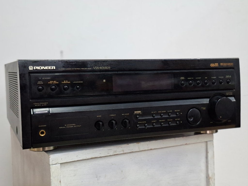 zware uitgebreide pioneer versterker 770 watt, Audio, Tv en Foto, Versterkers en Receivers, Ophalen of Verzenden, Gebruikt, 120 watt of meer