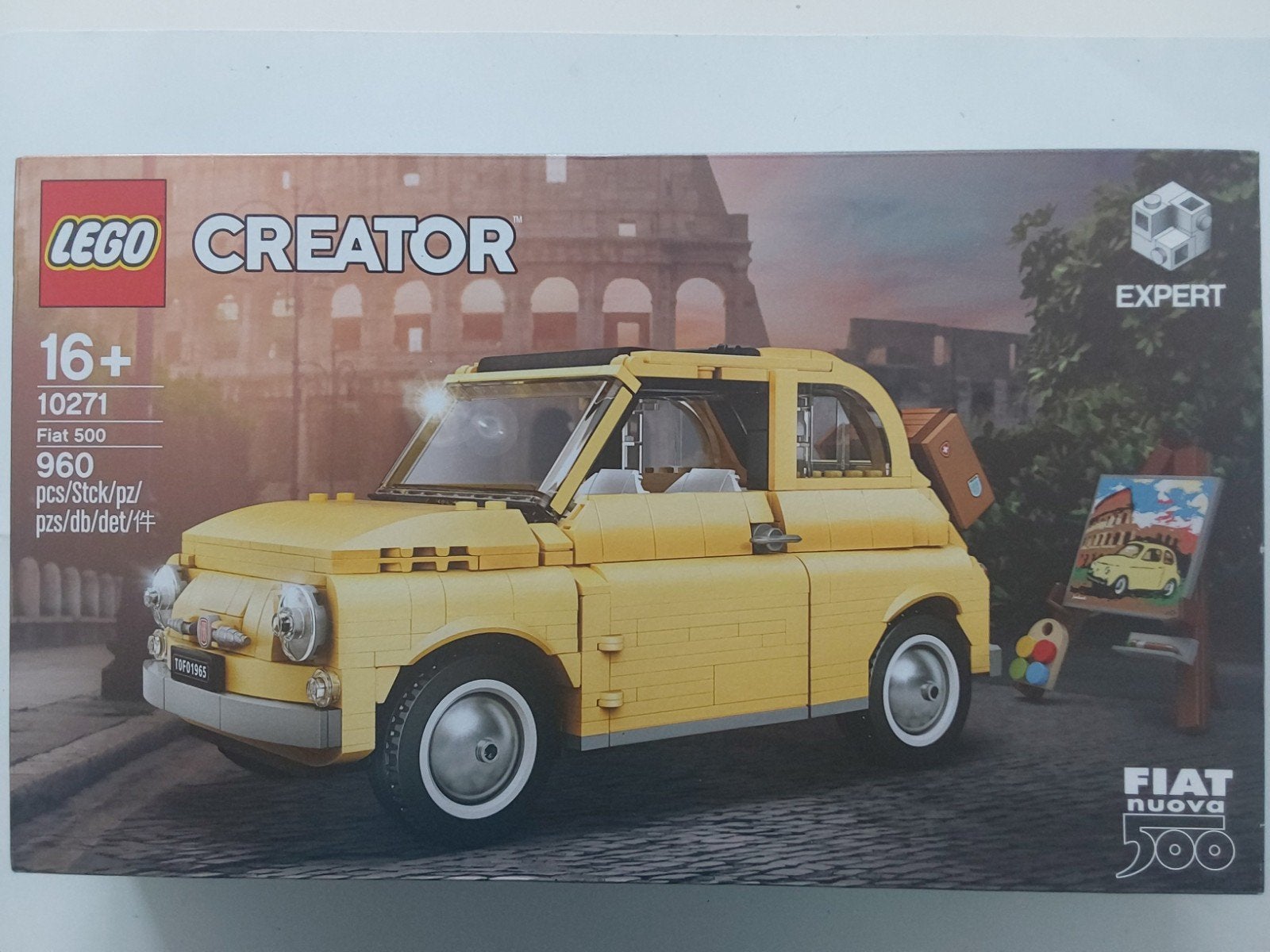 Lego Creator Expert 10271 Fiat 500 🆕️ ( in seal ), Lego, Nieuw, Ophalen of Verzenden, Compleet