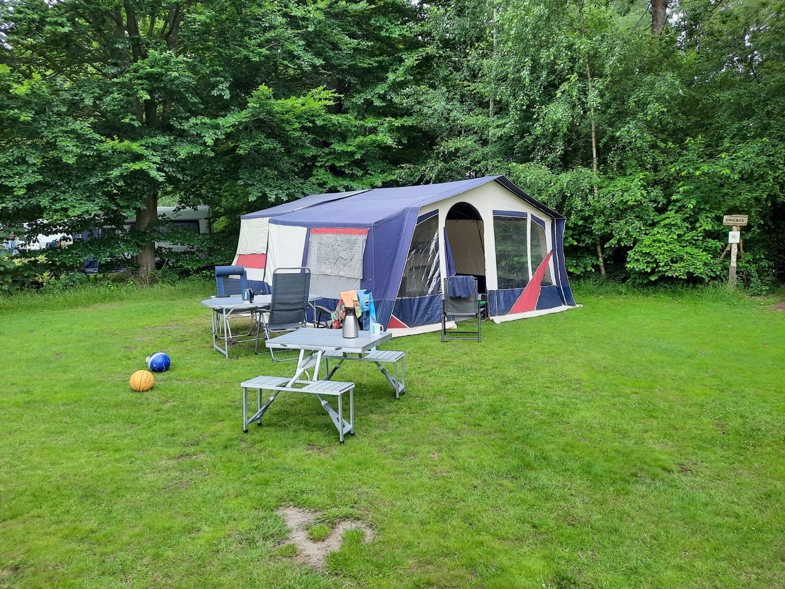 Jamet Arizona vouwwagen uit 2002, Caravans en Kamperen, Ophalen, Beige, Aanwezig, Jamet