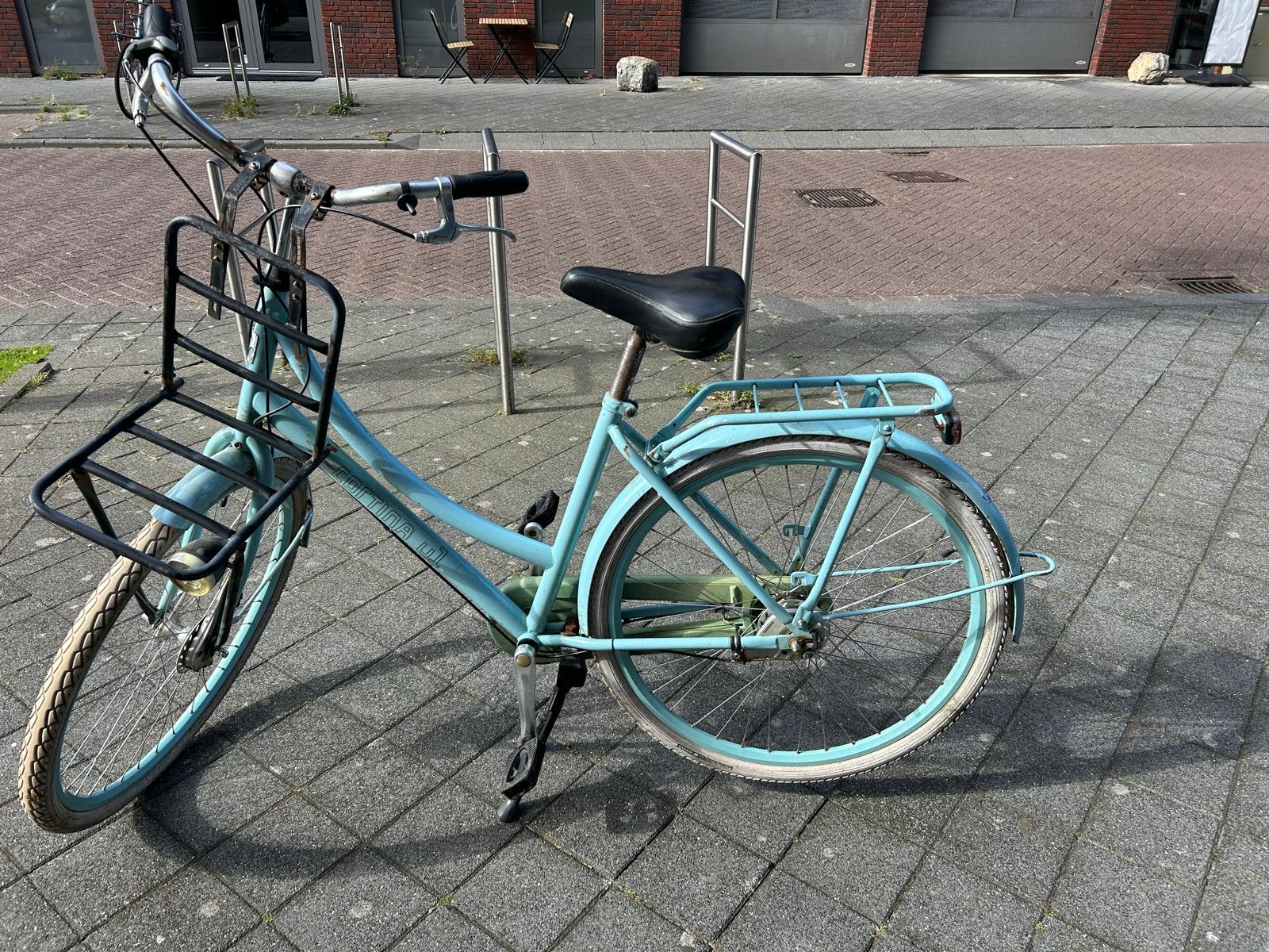 Cortina U1 fiet - Lichtblauw - Gebruikt, Terugtraprem, Gebruikt, 50 tot 53 cm, Ophalen