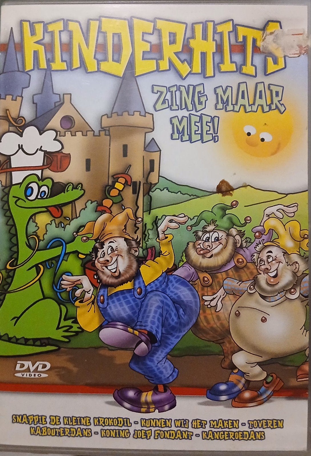 kinder dvd.s 4 stuks zie foto.pakket 398, Cd's en Dvd's, Alle leeftijden, Ophalen of Verzenden, Zo goed als nieuw, Europees
