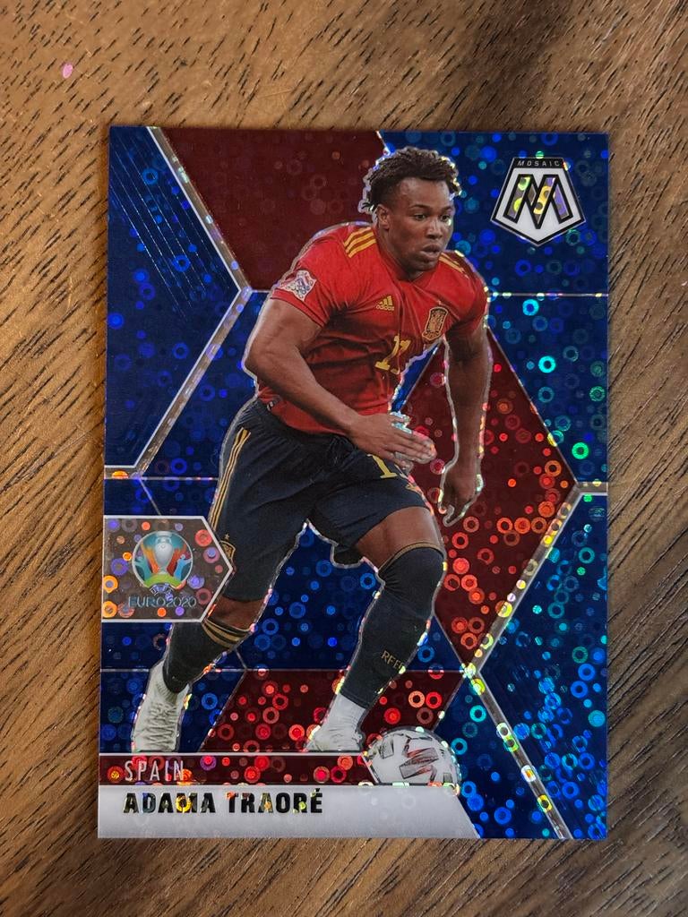 Adama Traoré Panini Mosaic UEFA Euro 2020 /99, Hobby en Vrije tijd, Stickers en Plaatjes, Ophalen of Verzenden, Zo goed als nieuw