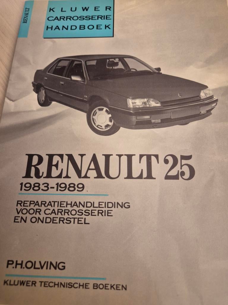 Kluwer Nederlands Renault 25 vraagbaak serie I en II werkpla, Auto diversen, Handleidingen en Instructieboekjes, Ophalen of Verzenden