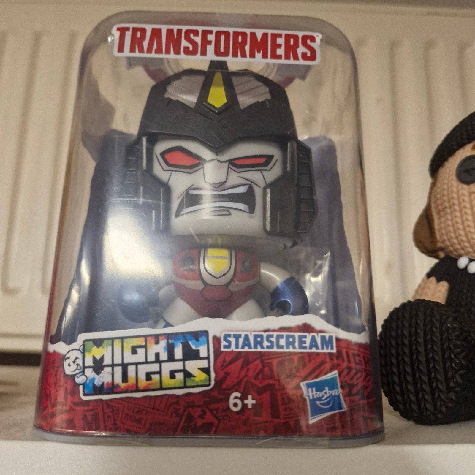 Transformers Mighty Muggs Starscream Figuur, Verzamelen, Overige generaties, Ophalen of Verzenden, Nieuw, Decepticons