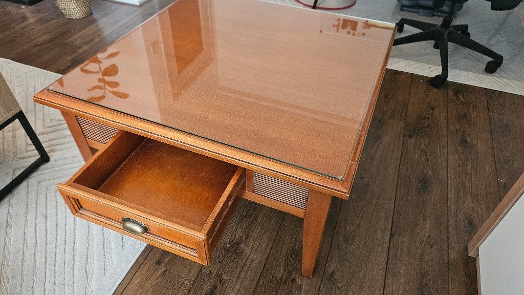 Salontafel met lade, Ophalen, 50 – 75, Gebruikt, 50 tot 100 cm