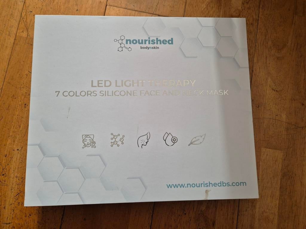 Nourished LED Licht Therapie Masker, Ophalen of Verzenden, Nieuw