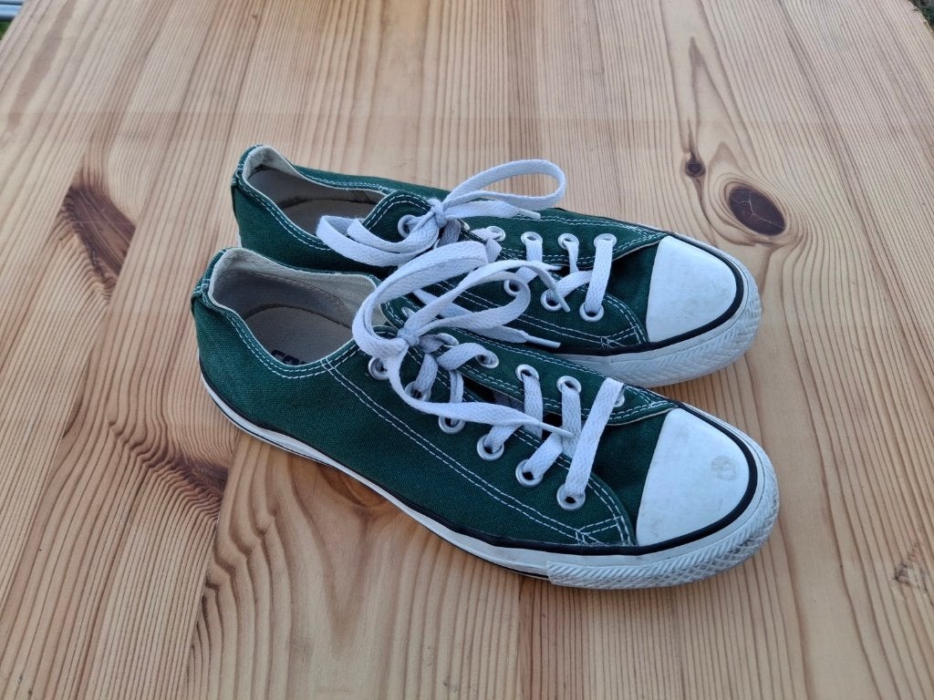 Groene All Stars Converse maat 38, Kleding | Dames, Ophalen of Verzenden, Gedragen, Groen, Sneakers of Gympen