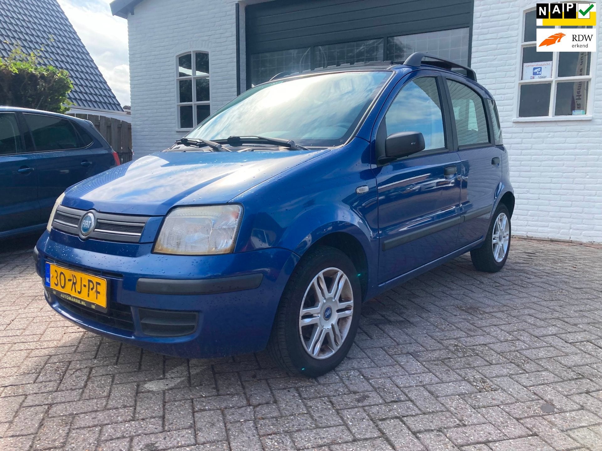 Fiat Panda 1.2 Emotion Bj 2005, Clima Panoramadak APK TOT 05, Auto's, Voorwielaandrijving, Origineel Nederlands, Bedrijf, Handgeschakeld