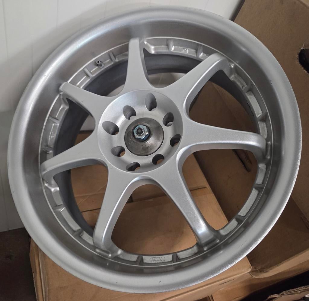 KOSEI JAPAN SENEKA 17"*ZEER ZELDZAAM*MULTI 4x100 4x108 ET35, Auto-onderdelen, Banden en Velgen, Ophalen, Gebruikt, Velg(en), 17 inch