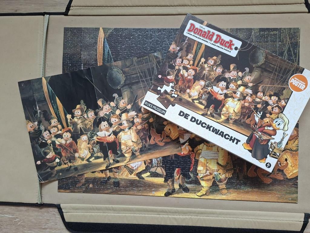 Puzzel  1000 stukjes duckwacht, Ophalen of Verzenden, 500 t/m 1500 stukjes, Gebruikt