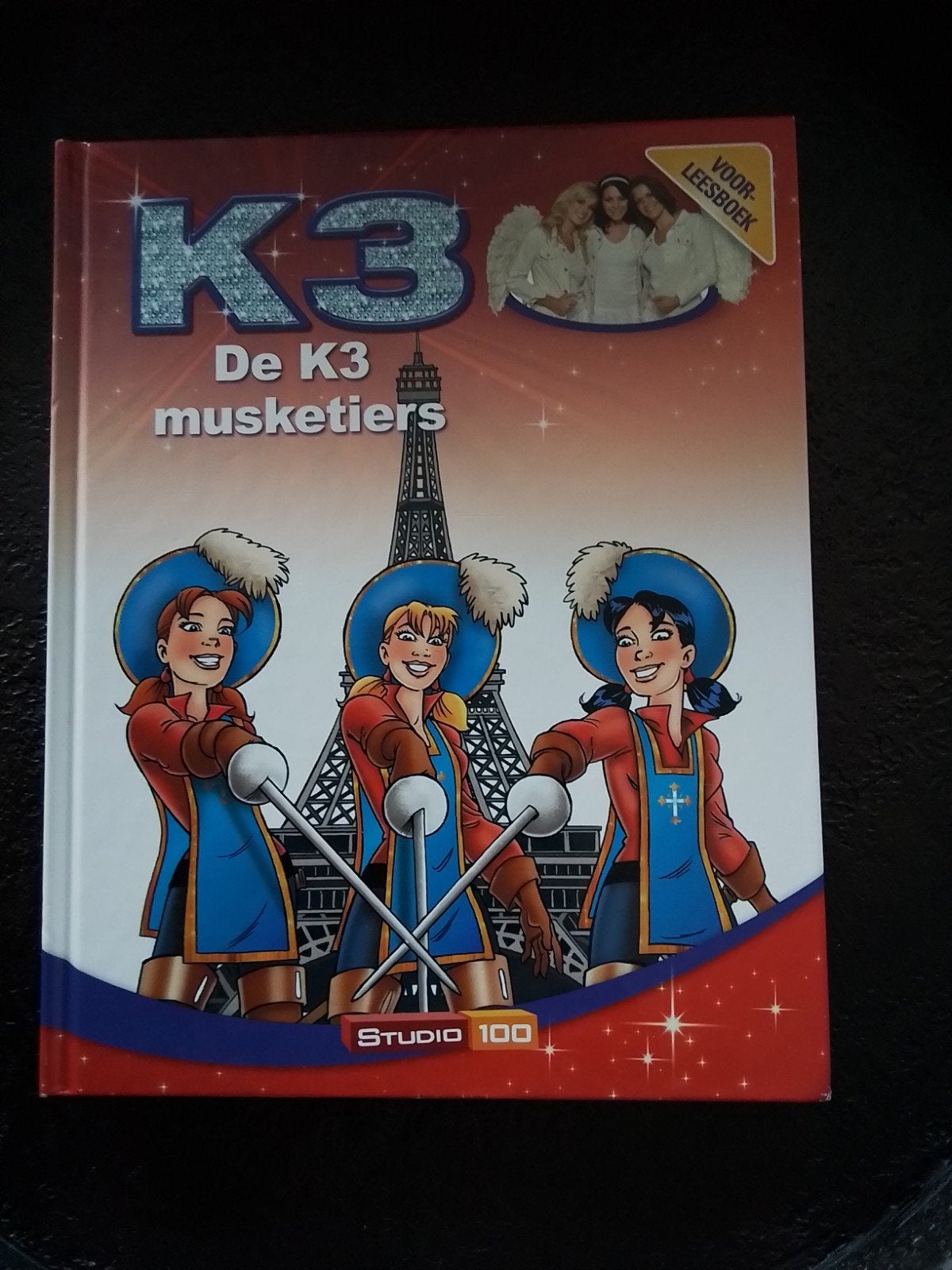 De K3 musketiers., Ophalen of Verzenden, Zo goed als nieuw, Studio 100, Fictie algemeen