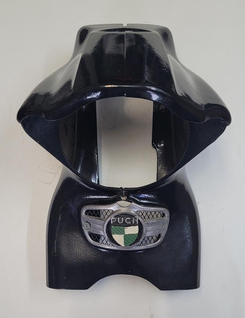Puch kikkerbek koplamp zgan gepoedercoat, Fietsen en Brommers, Ophalen of Verzenden, Zo goed als nieuw, Koplamp