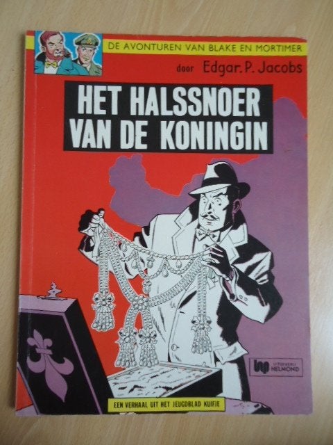 Blake en Mortimer, Het halssnoer van de koningin, Eén stripboek, Ophalen of Verzenden, Gelezen