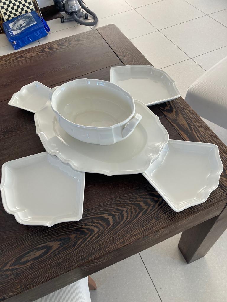 villeroy en Boch serveer set manoir, Ophalen, Overige stijlen, Porselein, Schaal of Schalen