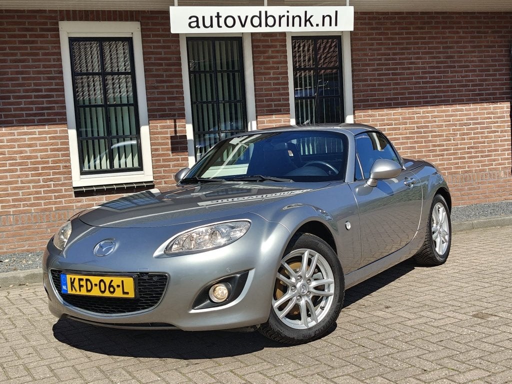Mazda MX-5 Roadster Coupé 1.8 TS+ ELEKTRISCHE KAP / STOELVE, Euro 5, Achterwielaandrijving, Gebruikt, 4 cilinders
