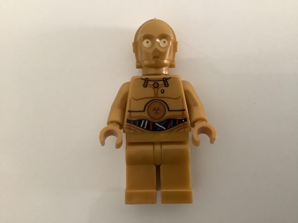 LEGO Star Wars - minifiguur - sw0365 - C-3PO Colorful Wires, Star Wars, Lego, Ophalen of Verzenden, Zo goed als nieuw