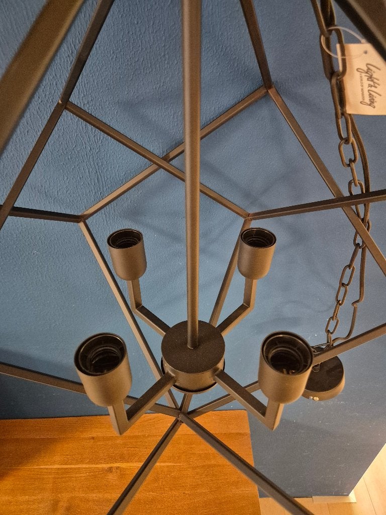 Hanglamp light&living drizella 3 x, Gebruukt Gerei, Nieuw, Info@gebruuktgerei.nl, Metaal