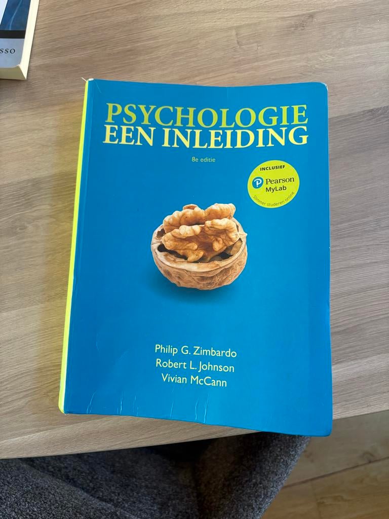 Psychologie een Inleiding - Zimbardo (8e editie), Boeken, Ophalen of Verzenden, Gelezen, Overige niveaus