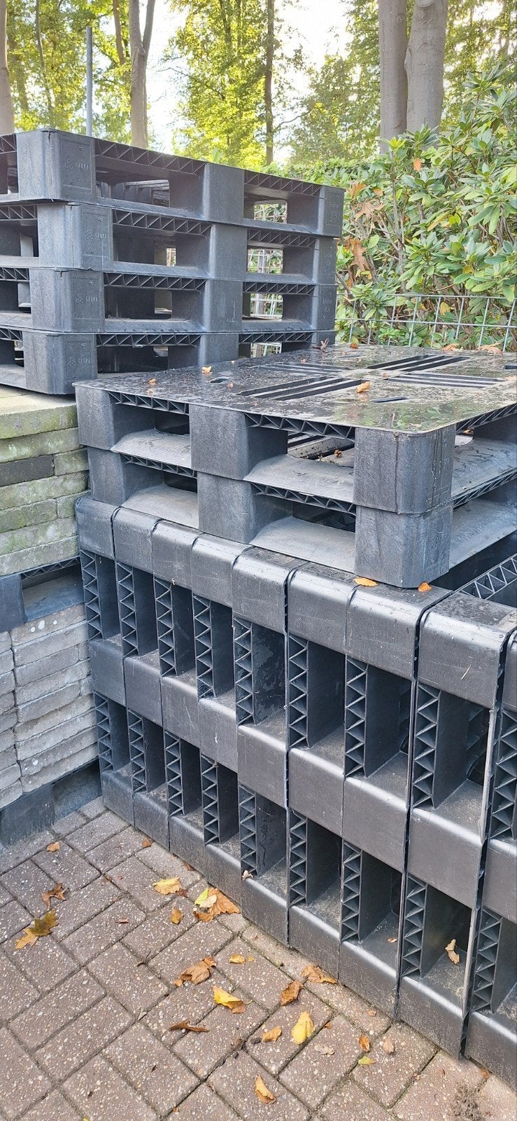 Stevige kunststof pallets - Ideaal voor opslag en transport, Ophalen